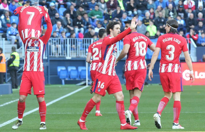 马德里竞技准备与马拉加南比达对战