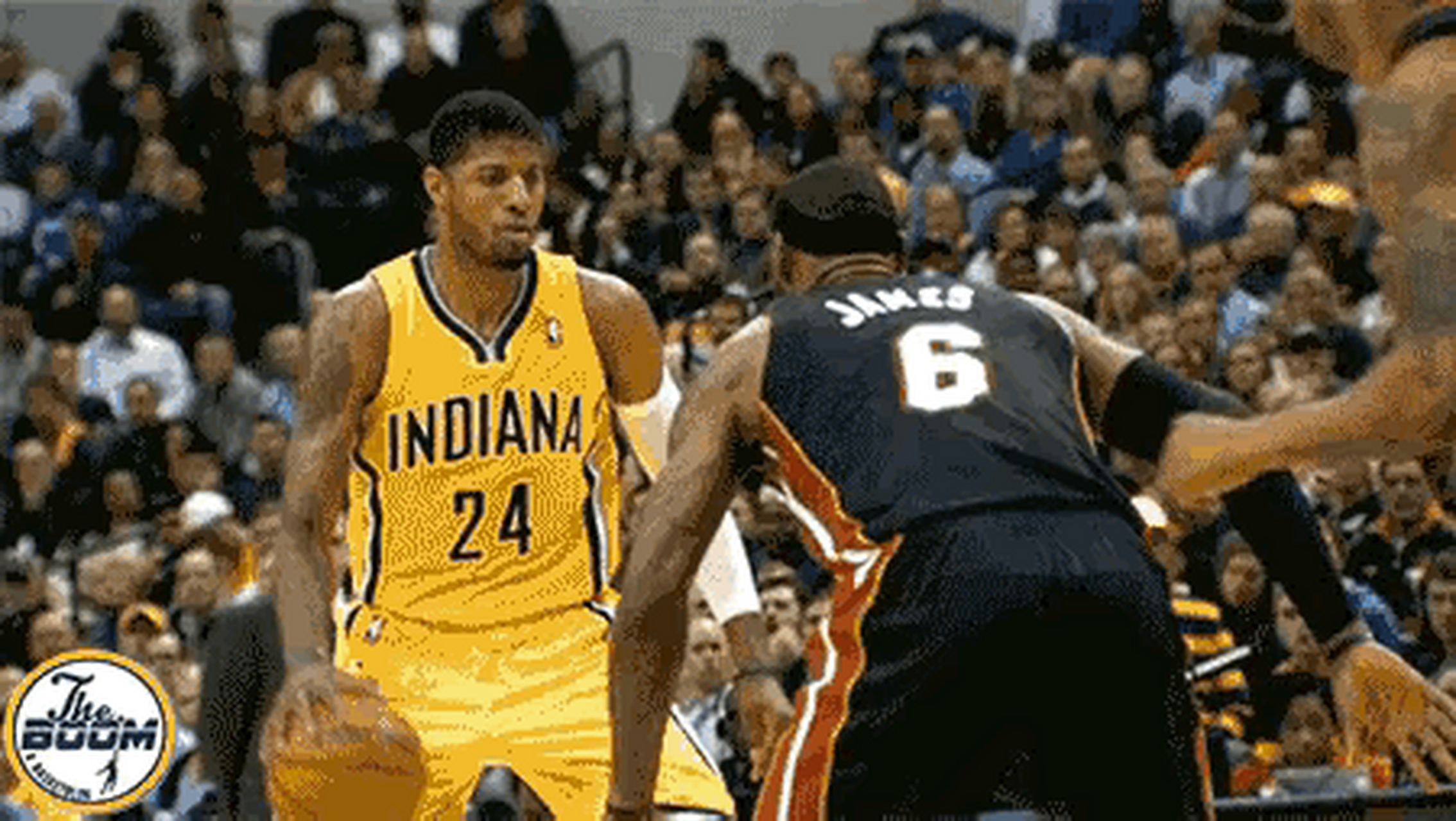 热火力克上海队，乔治扛起全队的简单介绍